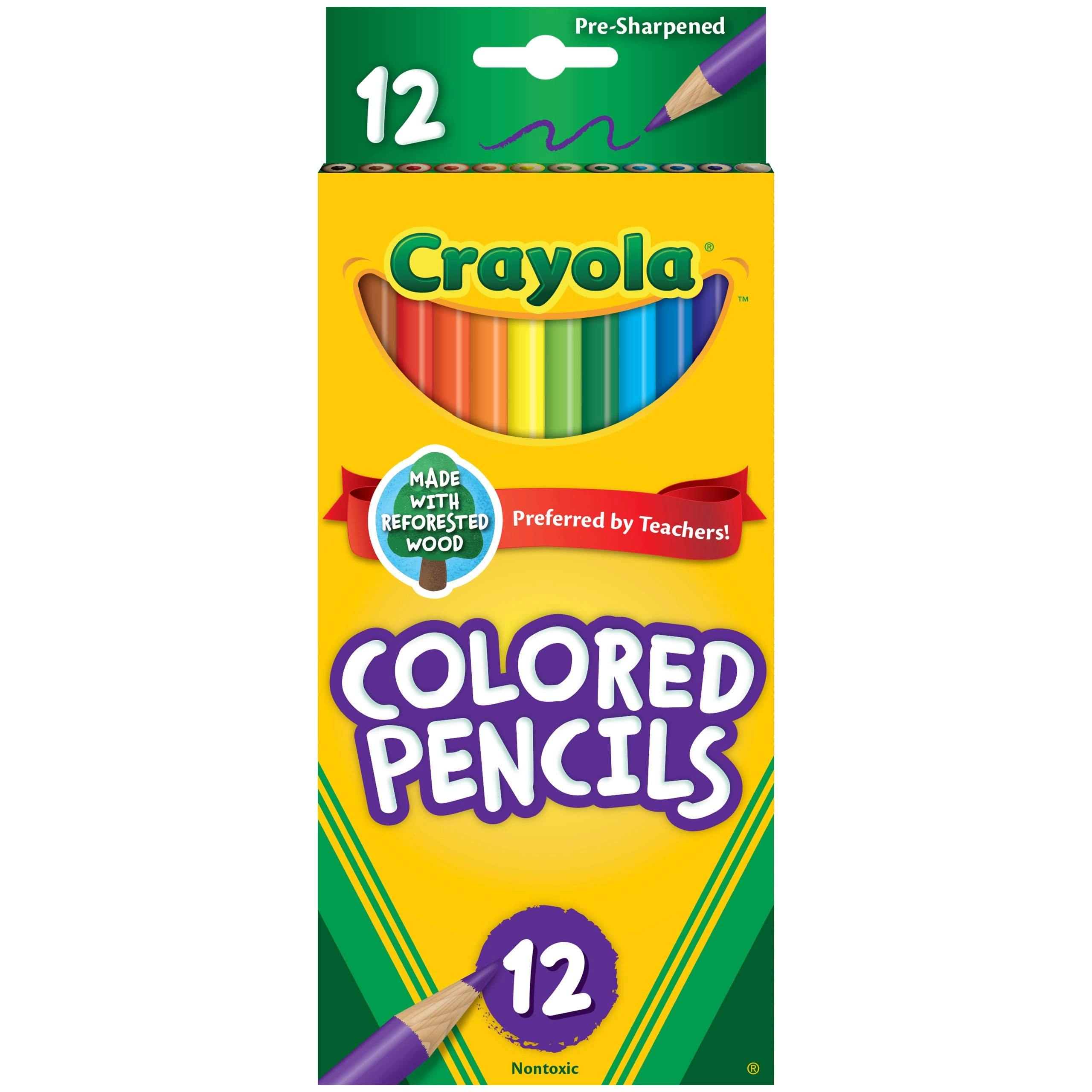 Crayola Coloured Pencils - 12 Pcs