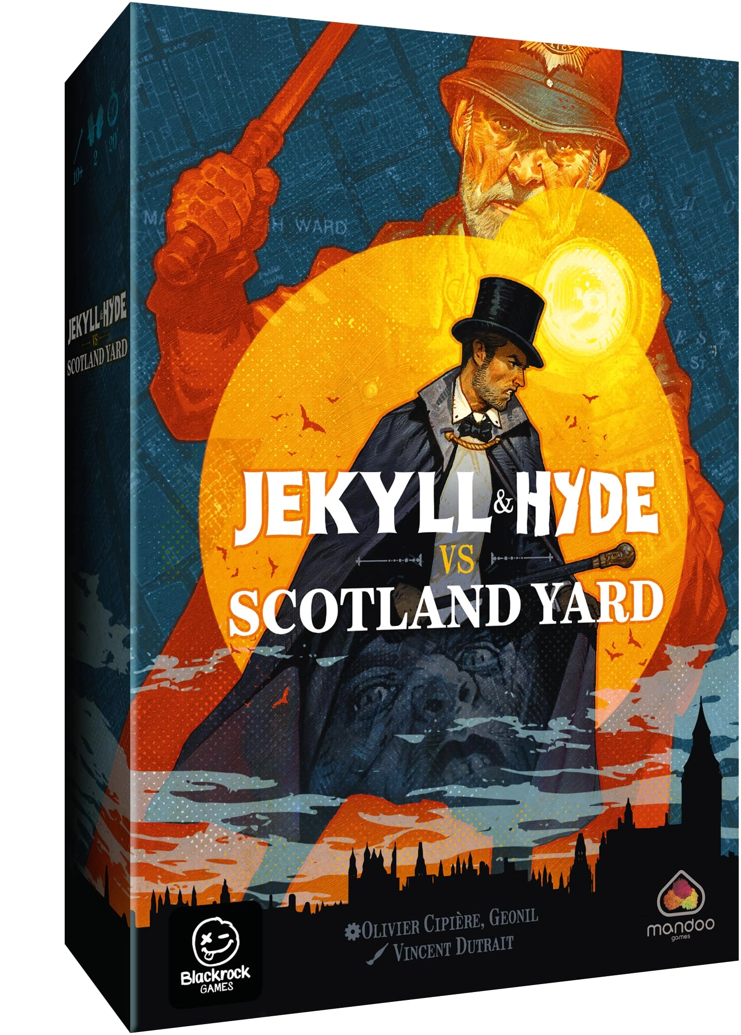 Blackrock Games Jekyll & Hyde Versus Scotland Yard - Cooperative Card Game