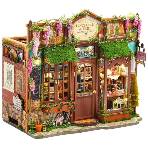 DIY Book Nook Kit - FLOWER HOUSE BOOKNOOK 1/32