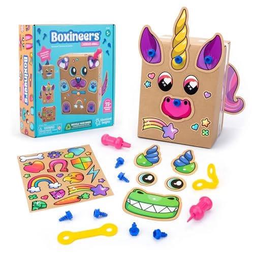 Boxineers Cardboard Animals - 5 Years 90 pieces