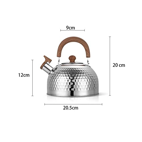 Kettle Teapot Whistle - Stainless Steel Plastic 5L