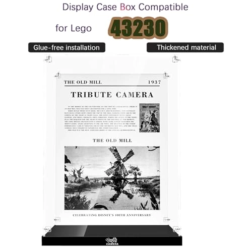 Acrylic Display Case Box - 30.6 x 22 x 42cm 3mm Dustproof