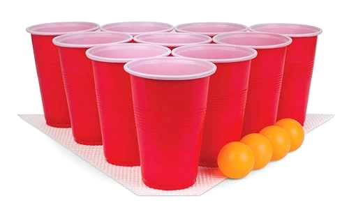Beer Pong Cups and Balls Set - 17 years and up 12 piece(s)