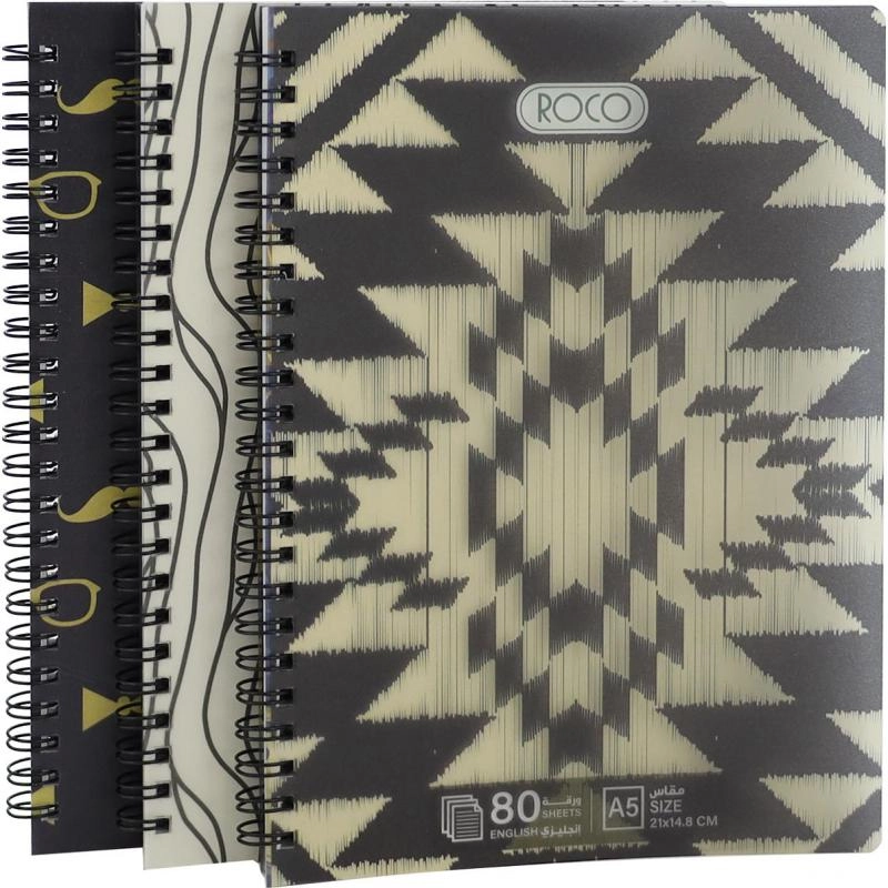 Notebook 19 X 26 cm Spiral - Grid 100 Sheets