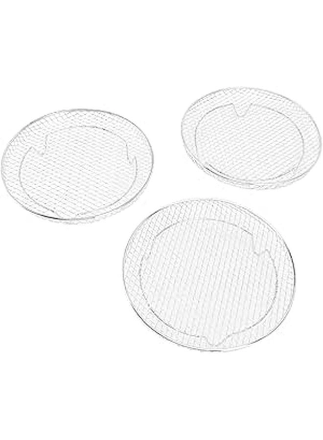 Yosoo Air Fryer Dehydrator Racks - 3-piece Stackable