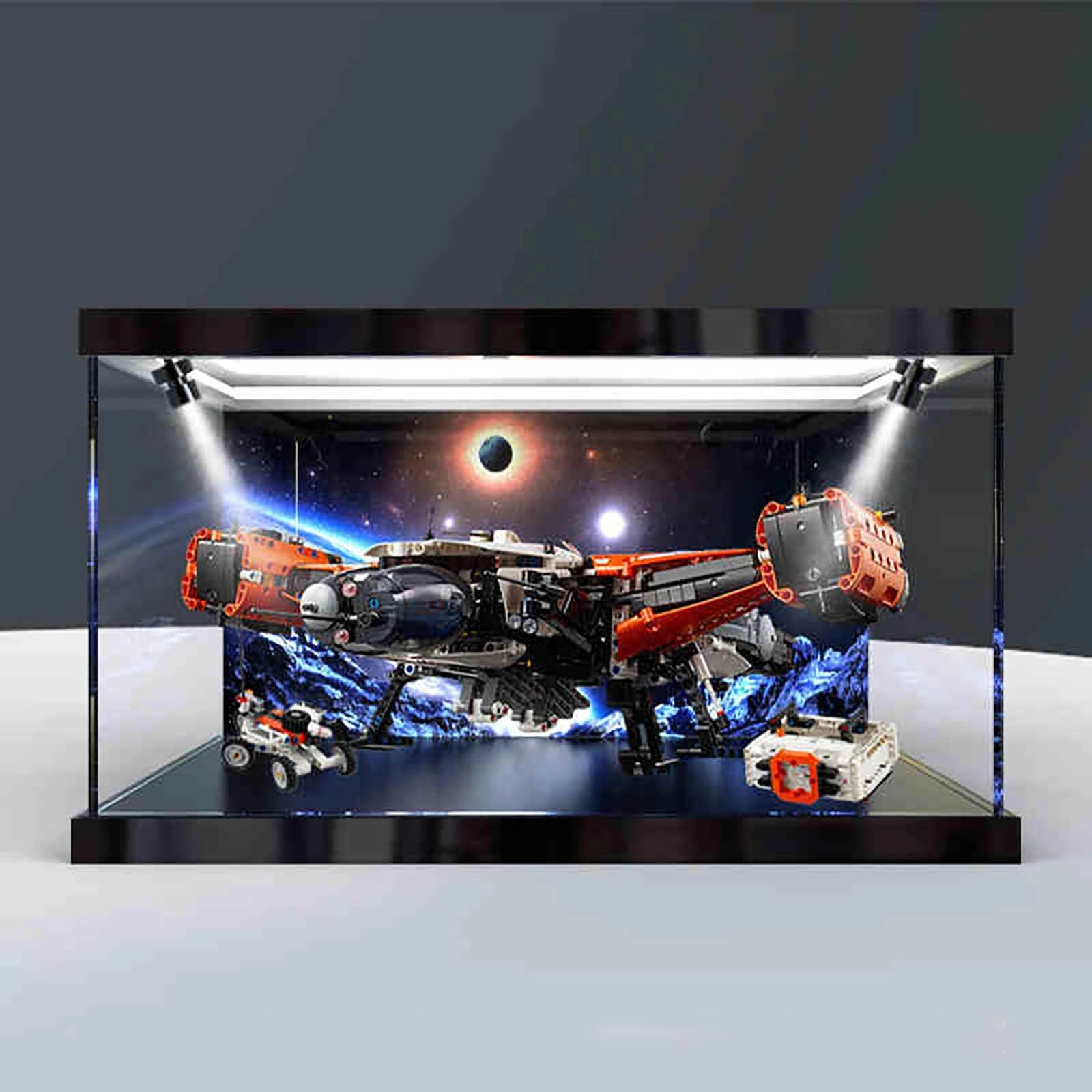 China Technic series 42181 vertical take-off and landing heavy cargo spaceship - 55X50X25cm Acrylic