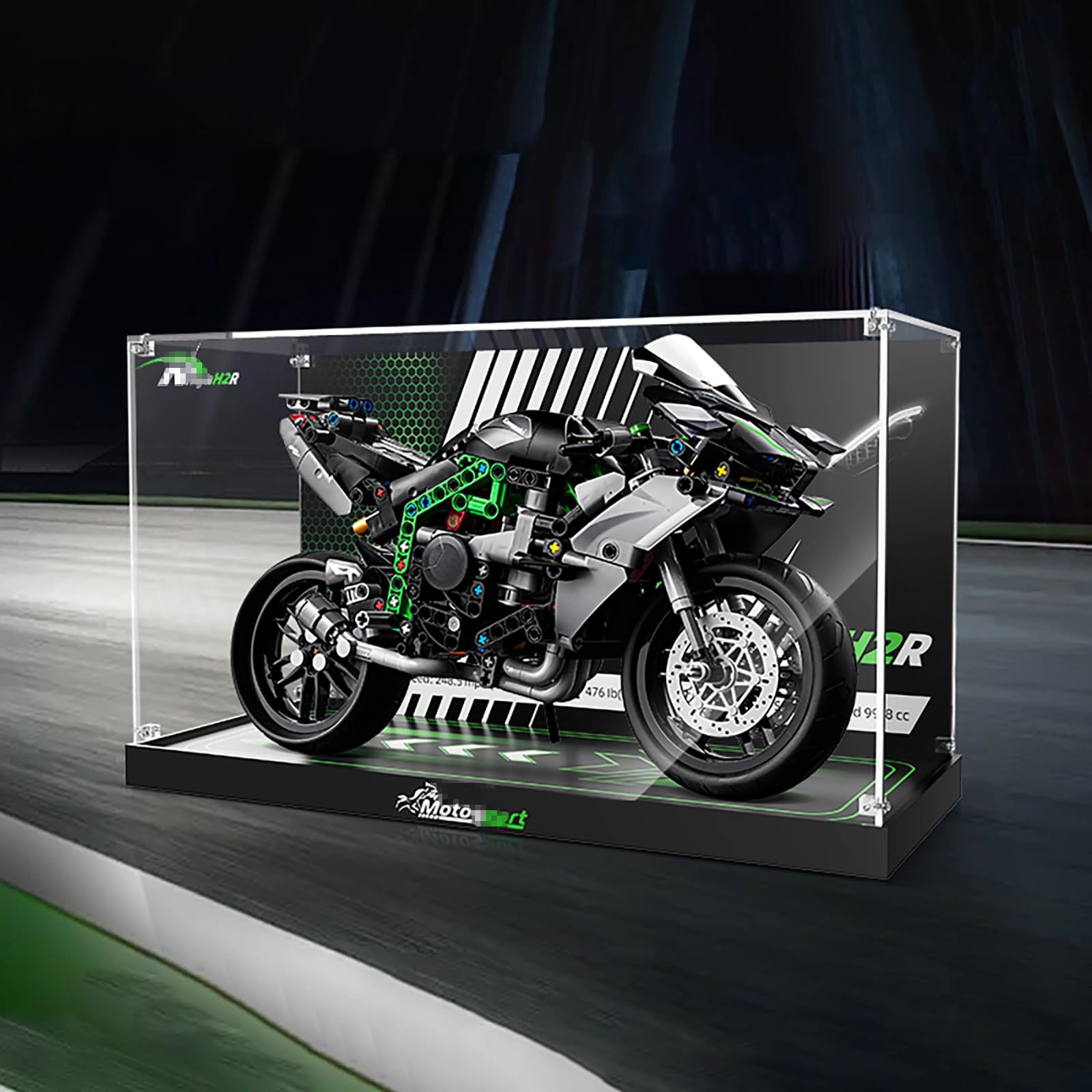 Generic Acrylic Display Case - 55x26x40cm Dustproof (42170)