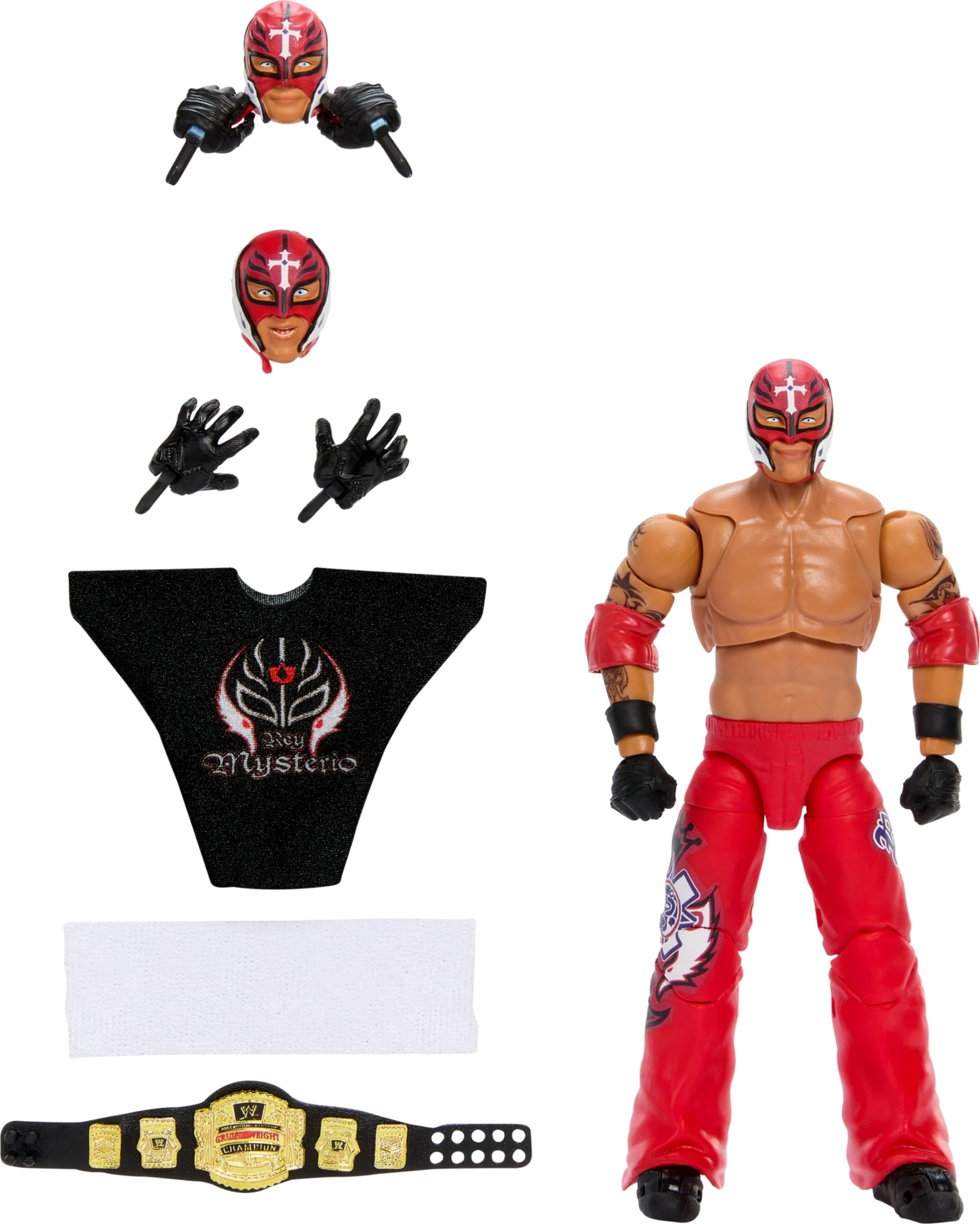 Mattel Rey Mysterio - WWE (17 cm) (HVV70)