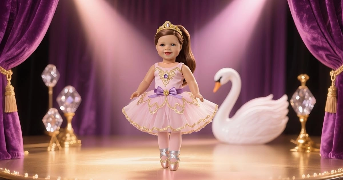 BABESIDE 007LTWB-YJ - 16-inch Vinyl ballet Ages 3+