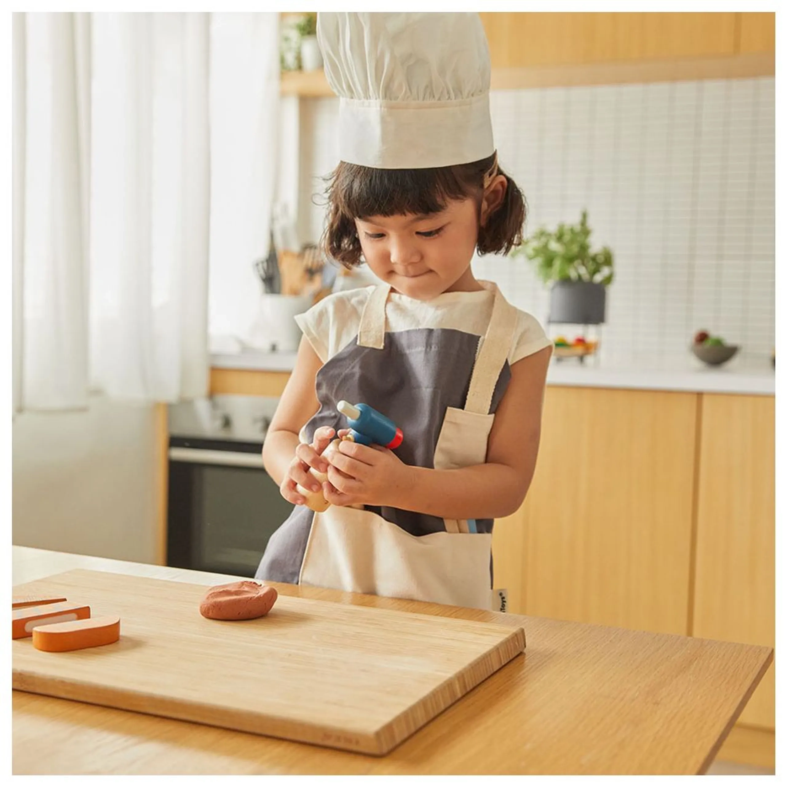 Chef Playset - Wooden 7 pcs (KETP-3710)