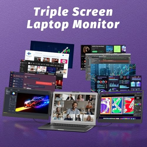 Laptop Screen Extender - S2 14 Inches 1920 x 1080 Pixels