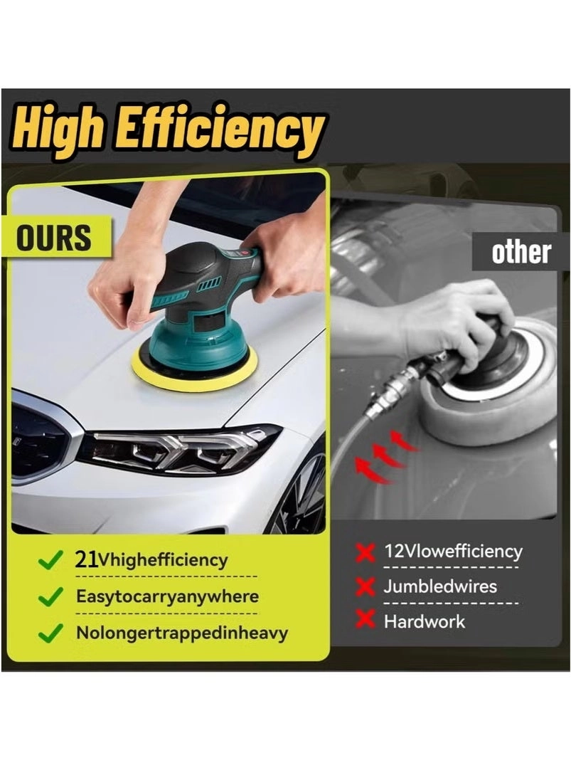 Car Buffer Polisher - 6-inch Kit