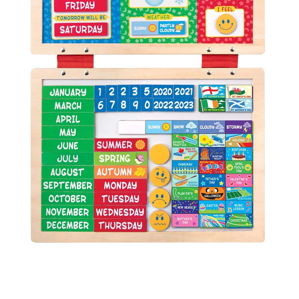 My First Daily Magnetic Calendar - 3+ Years 83 piece(s)