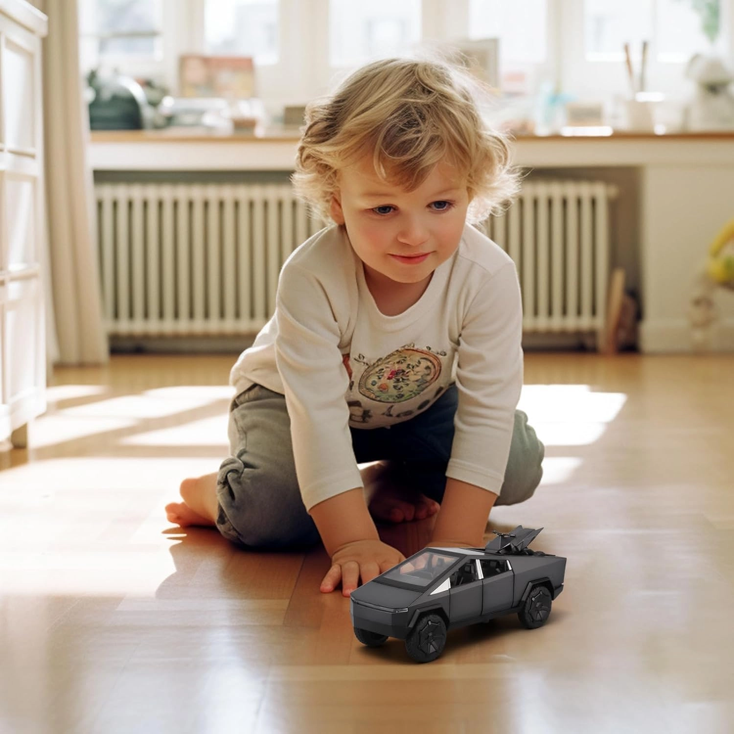 Tesla Pickup Trailer - 1:32 1pcs