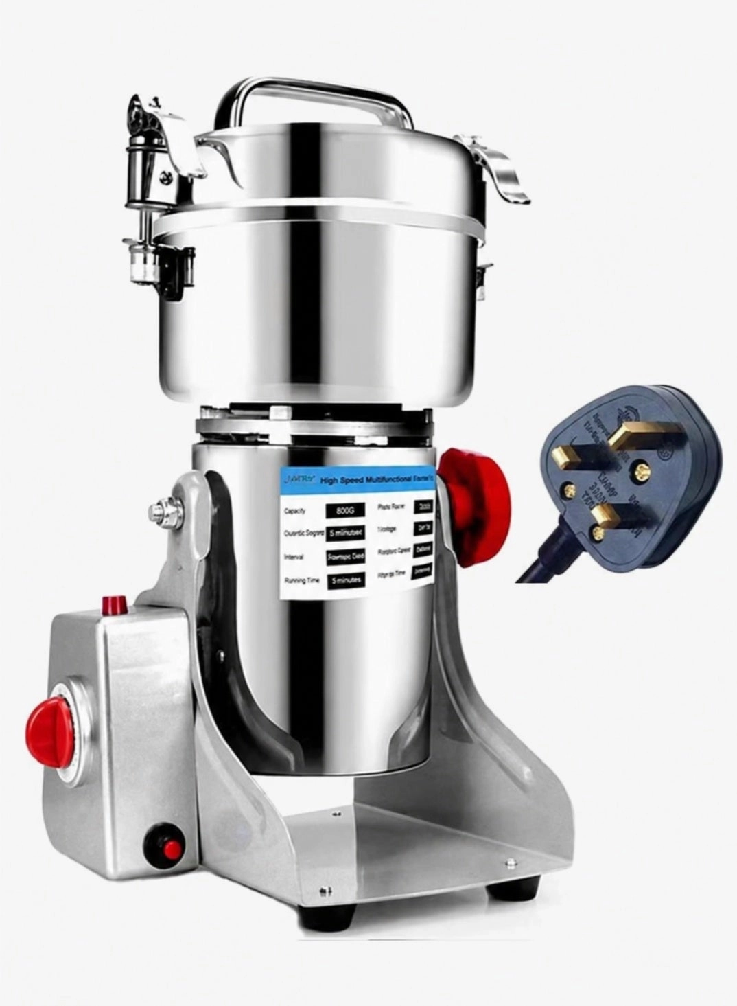 XiuWoo Electric Grinder - 304 Stainless Steel 36000 RPM