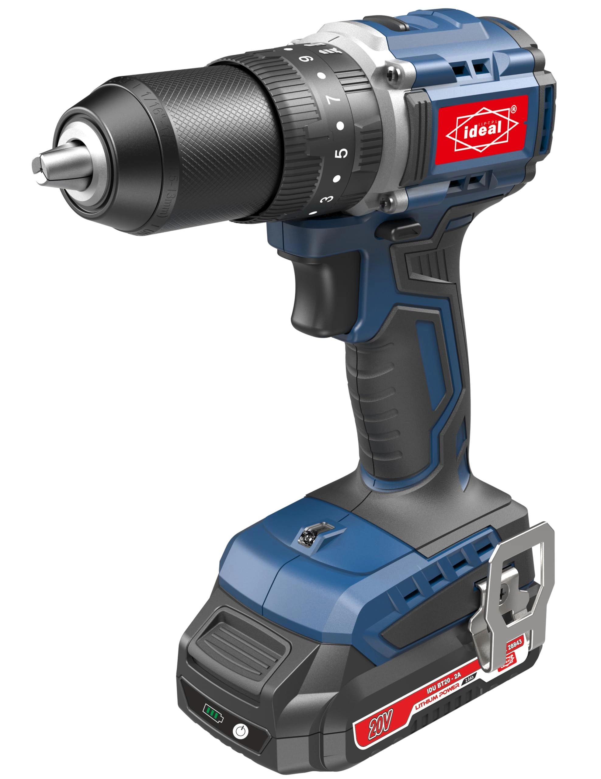 IDEAL POWER TOOLS IDU ID-B50 - 20V 2000mAh Brushless