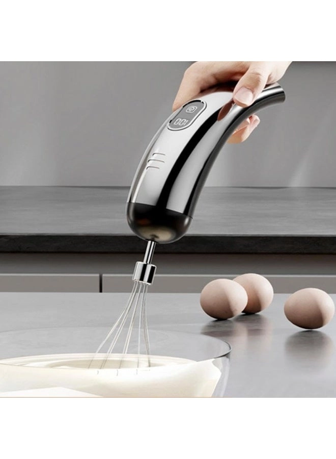 Hand Mixer - Cordless 3-Speed 2 Detachable Beaters