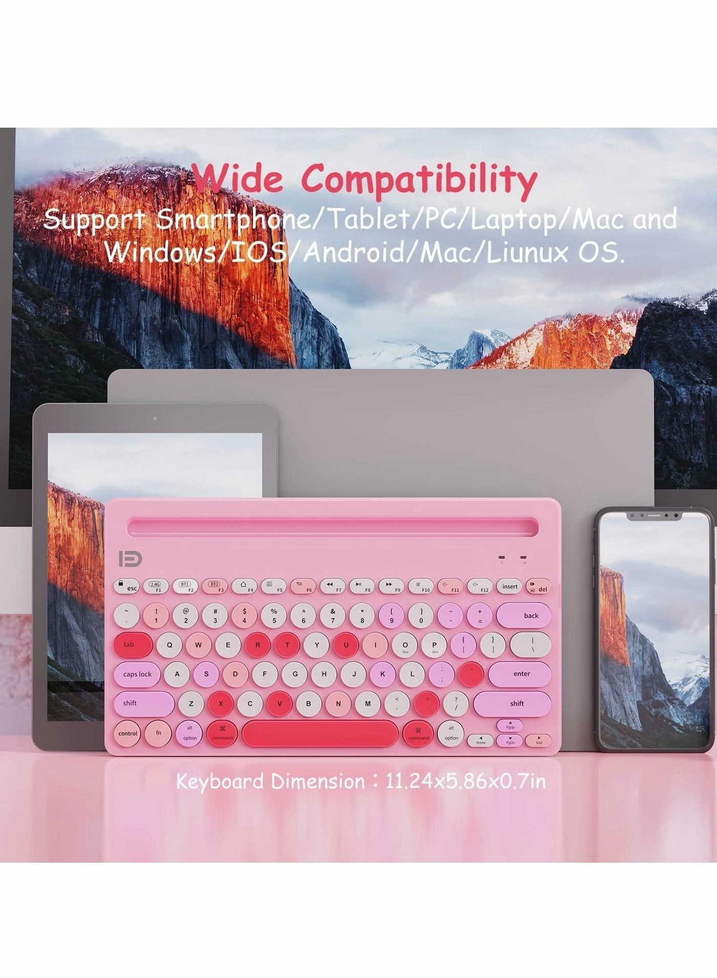 Wireless Keyboard Multi-Device - Wireless