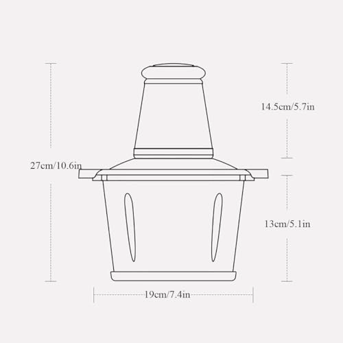 Food Processor - 2L 500W