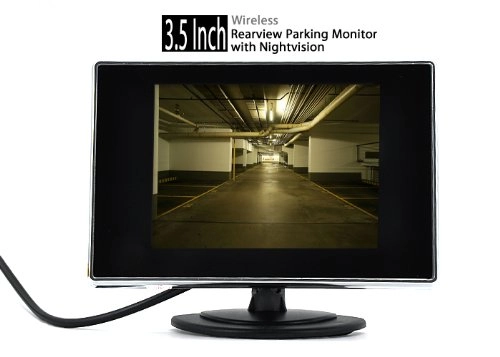 Wireless Rearview Parking Monitor - Night Vision 628 x 582