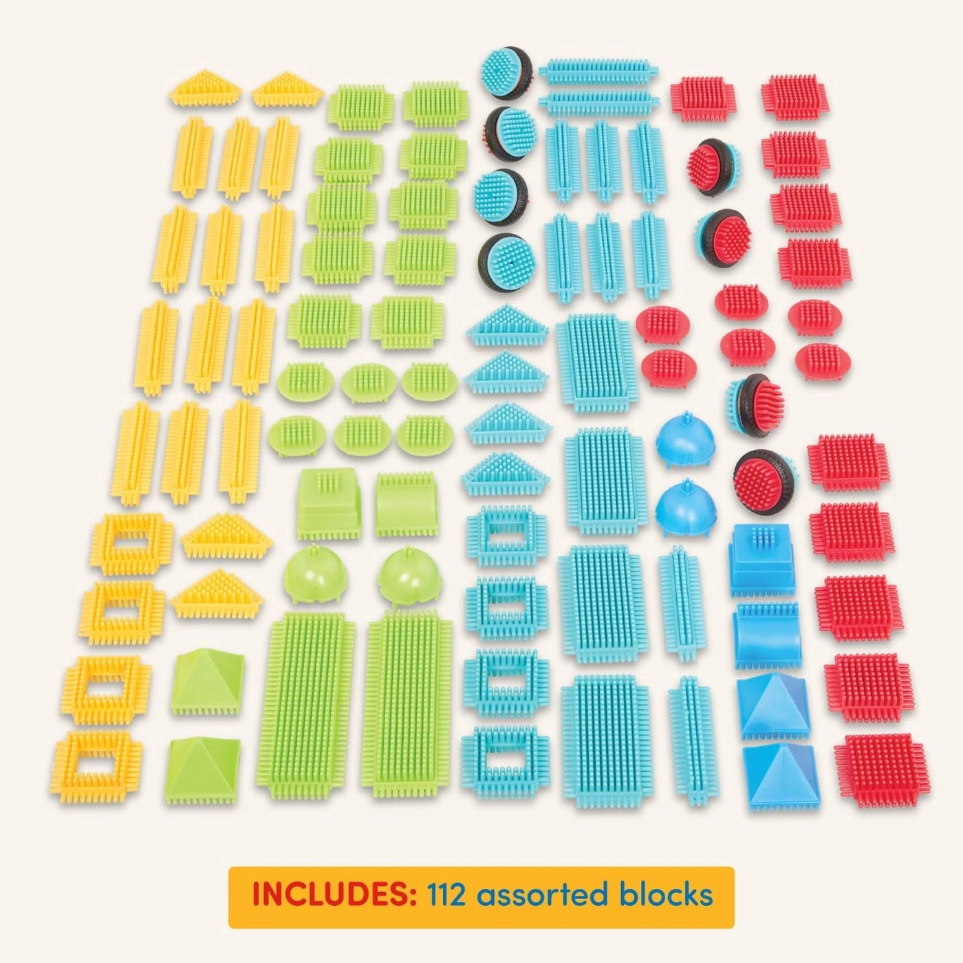 Bristle Blocks - 112 pcs