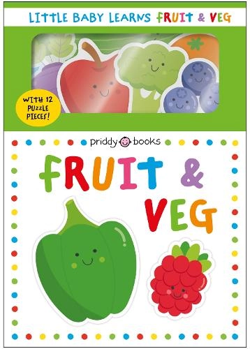 Priddy Books Little Baby Learns Fruit & Veg Board Book