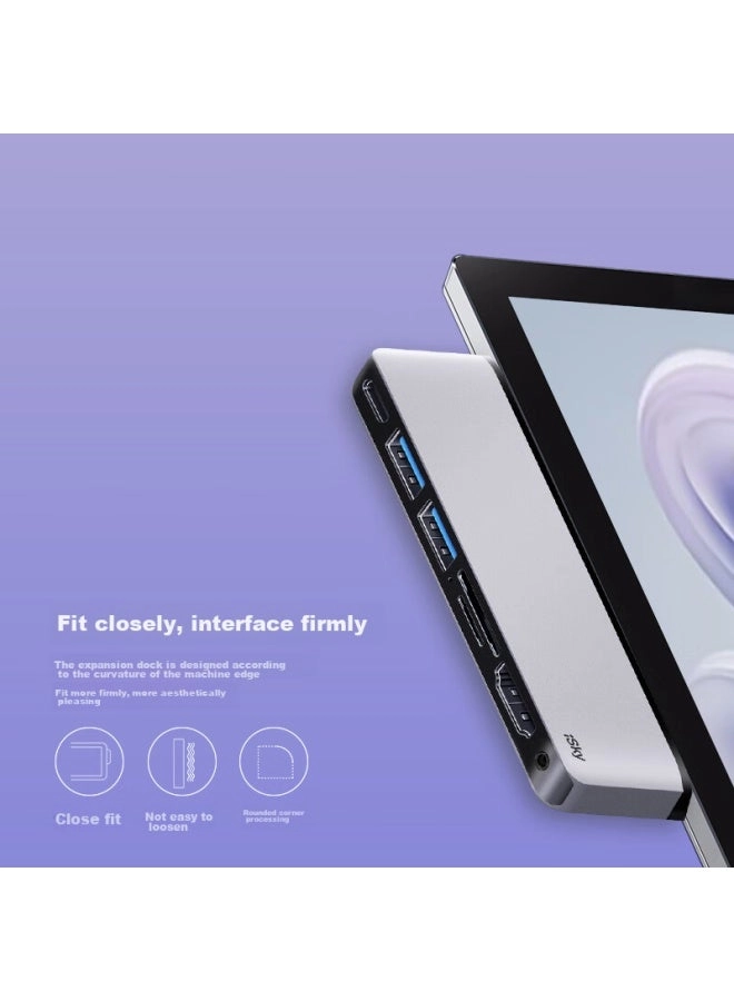Surface Pro Docking Station - Hdmi 2 X Usb 3.0 Tf/sd Card Slots Thunderbolt 4 3.5mm Audio Jack Surface Pro Series