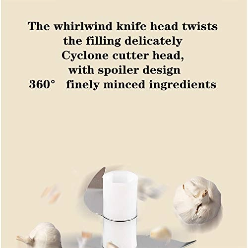 Small Food Chopper - 250ML USB Rechargeable