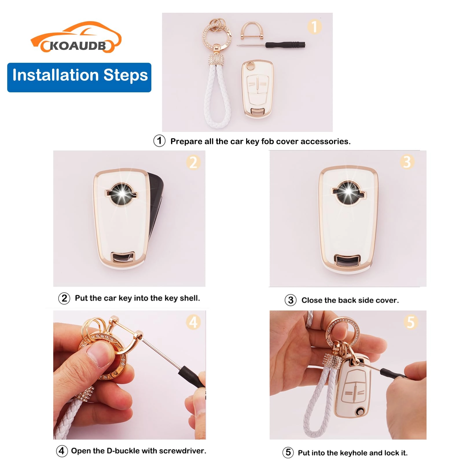 Car Key Cover - Solid