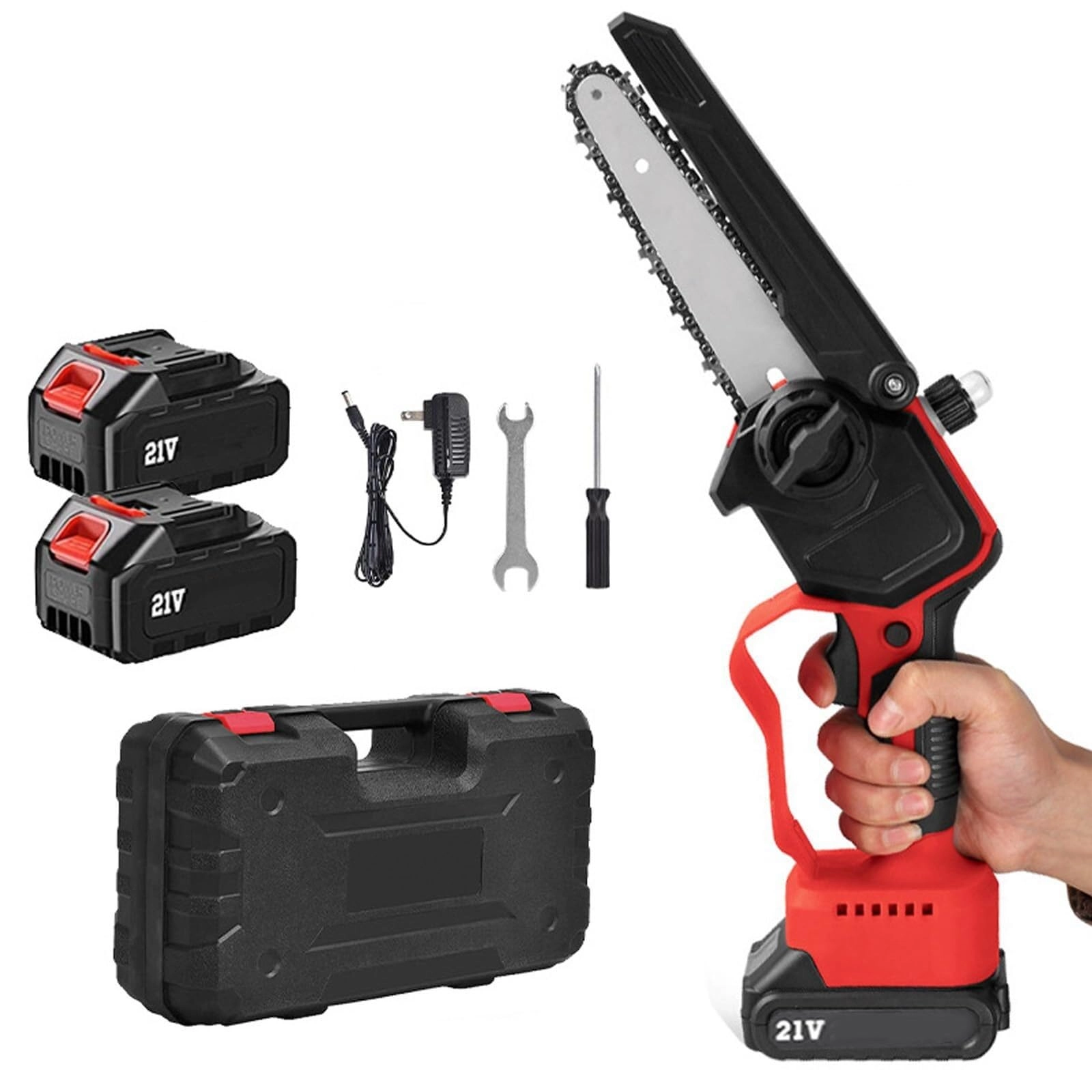 Mini handheld chain saw - 6 Inch 21V