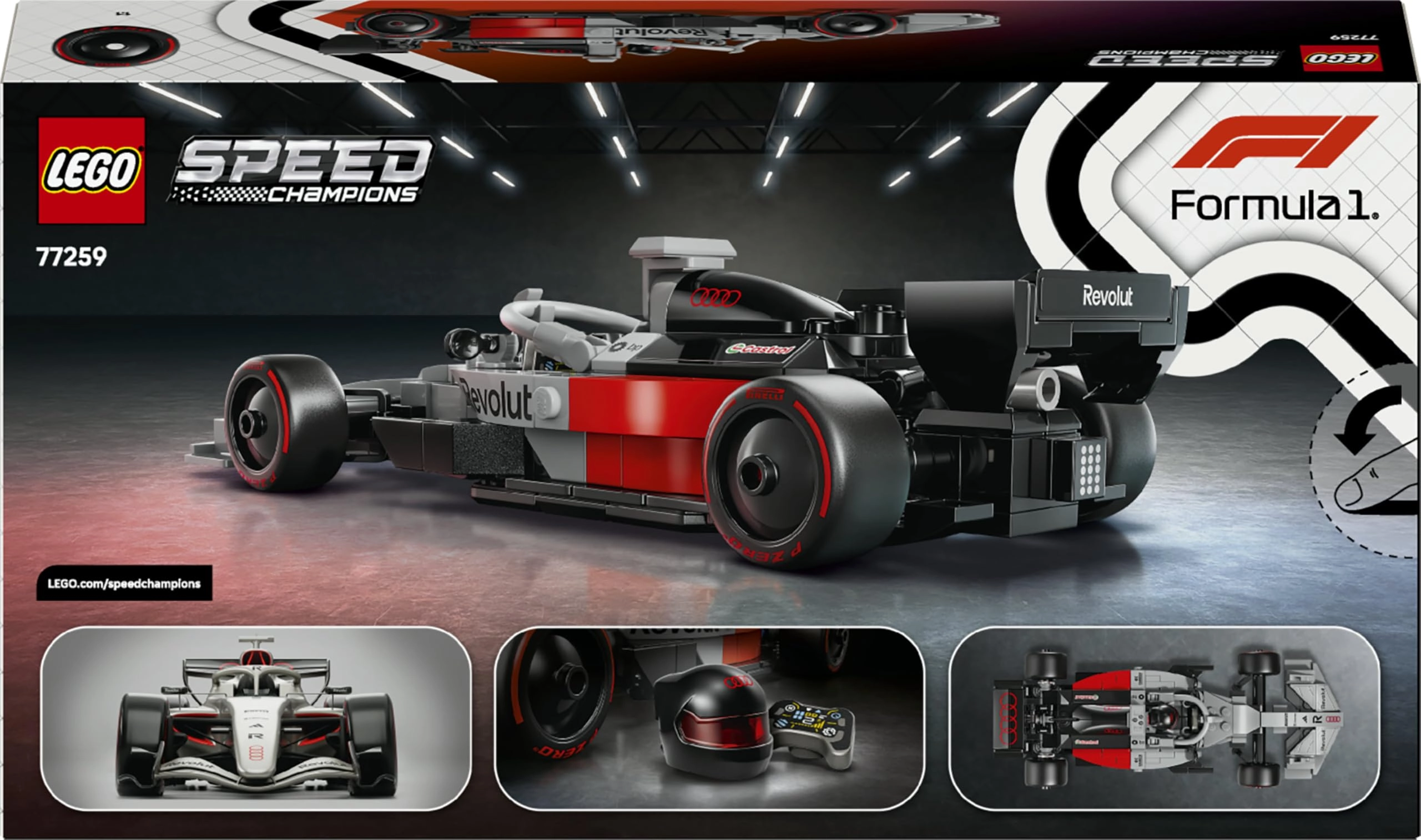 Speed Champions Audi Revolut F1 Team R26 Race Car (77259)
