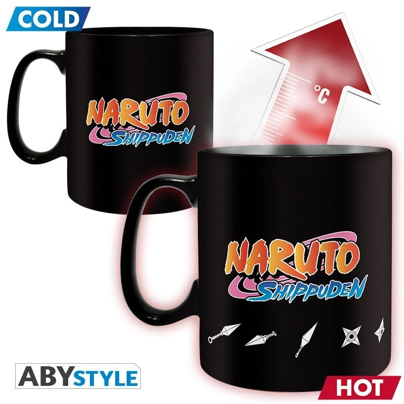 Naruto Shippuden Clone Jutsu Mug - Heat Changing - 460 ml