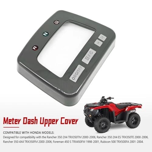 Speedometer Dash Case Cover - Honda Foreman Rubicon 500 450 Rancher 350 1998-2006