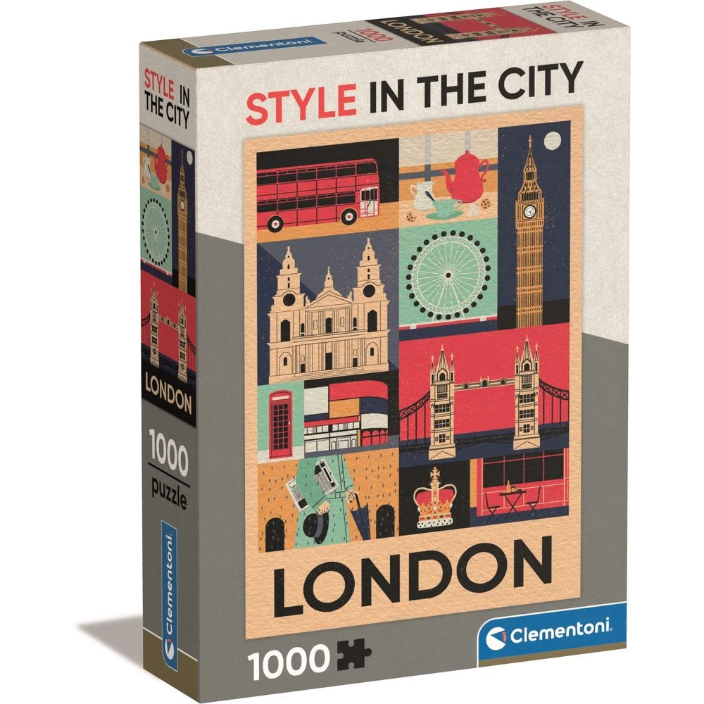 Style In The City London Puzzle (527-39844) - 1000 pcs