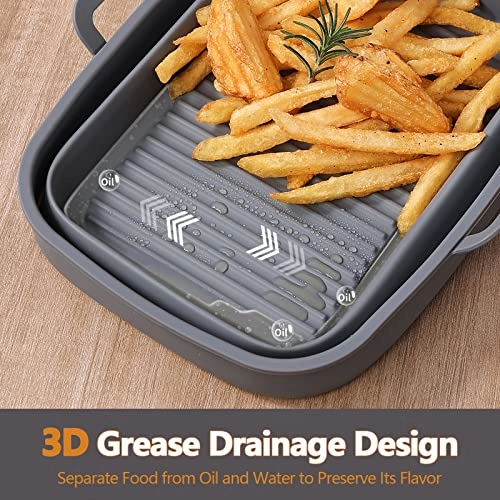 Air Fryer Silicone Liner - Silicone 2-Pack