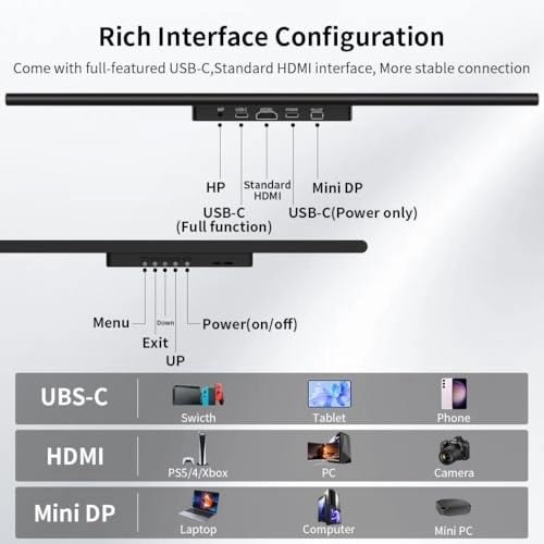 4K Touch Screen - T133F 14" 3840 x 2160