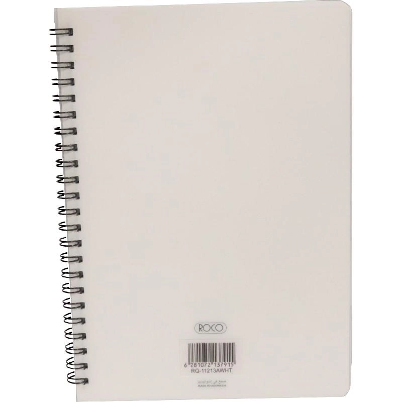 Notebook 19 X 26 cm Spiral - Grid 100 Sheets