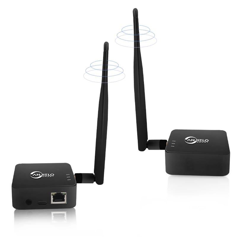 ANJIELO SMART Wireless Bridge - 2.4GHz 100Mbps 2-Pack