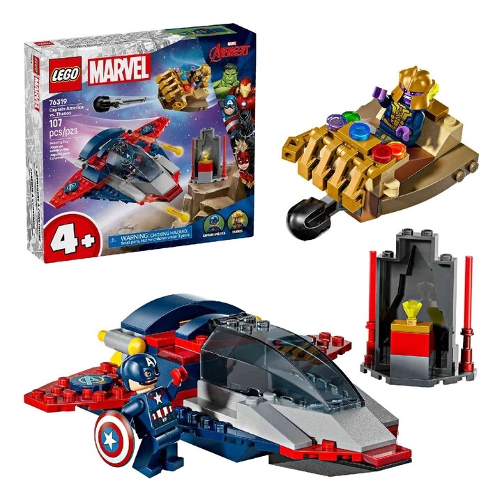Captain America Vs. Thanos - Super Heroes Marvel