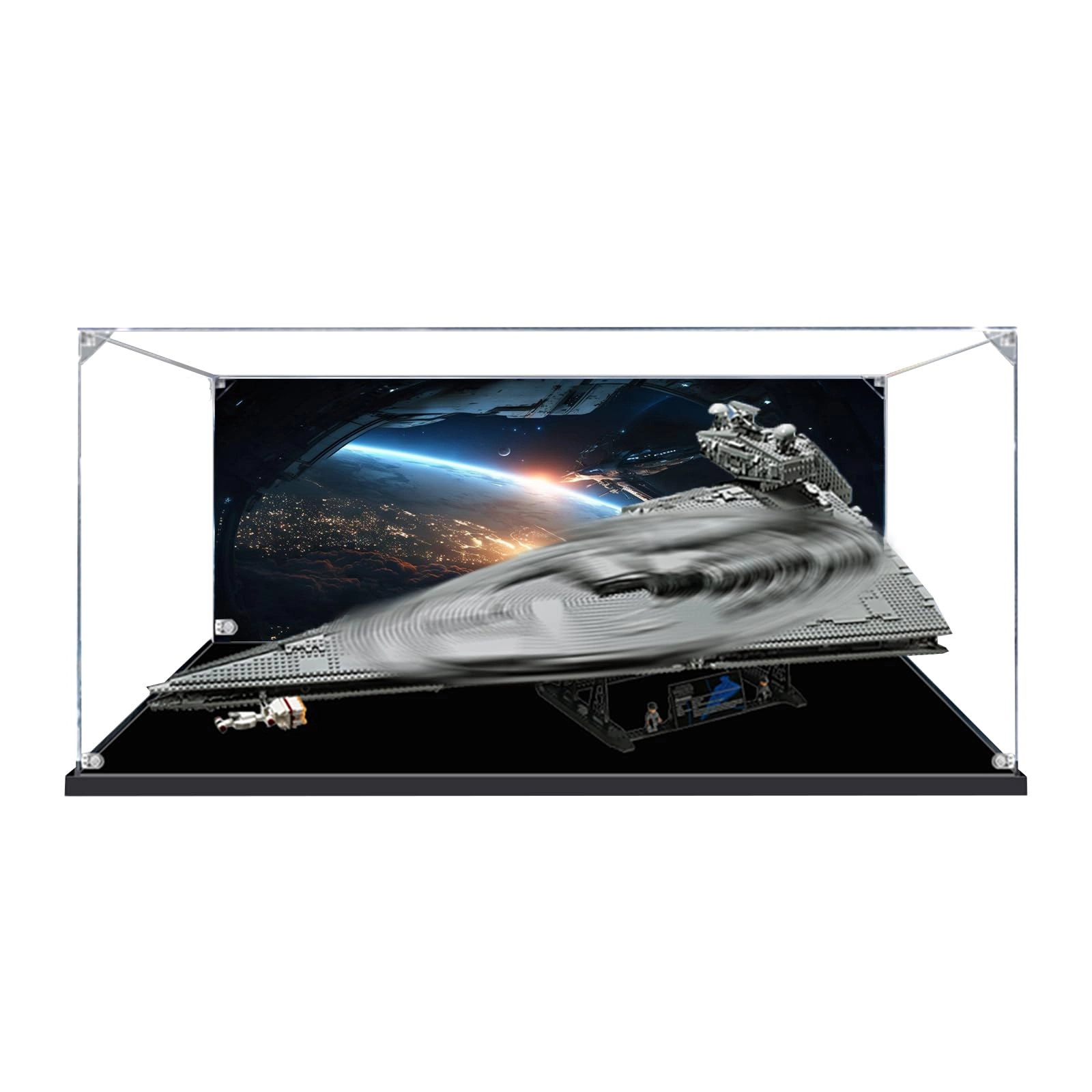 Acrylic Display Case (75252) - Dustproof 114 x 70 x 49 cm