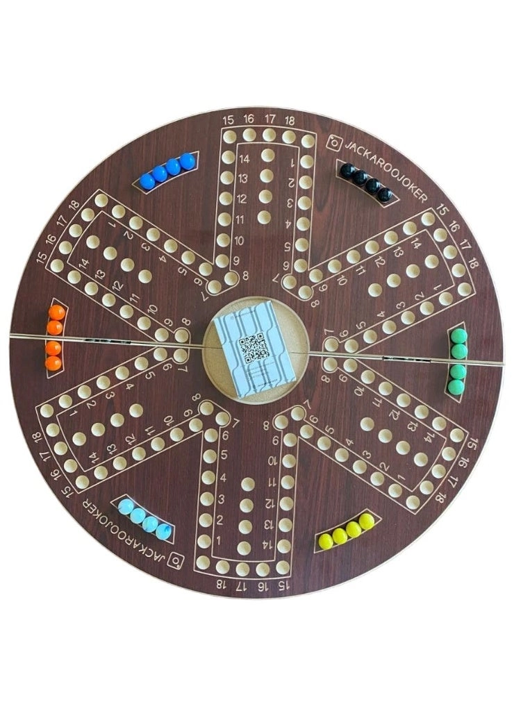 Jacaroo - Solid Pine Wood Double Sided