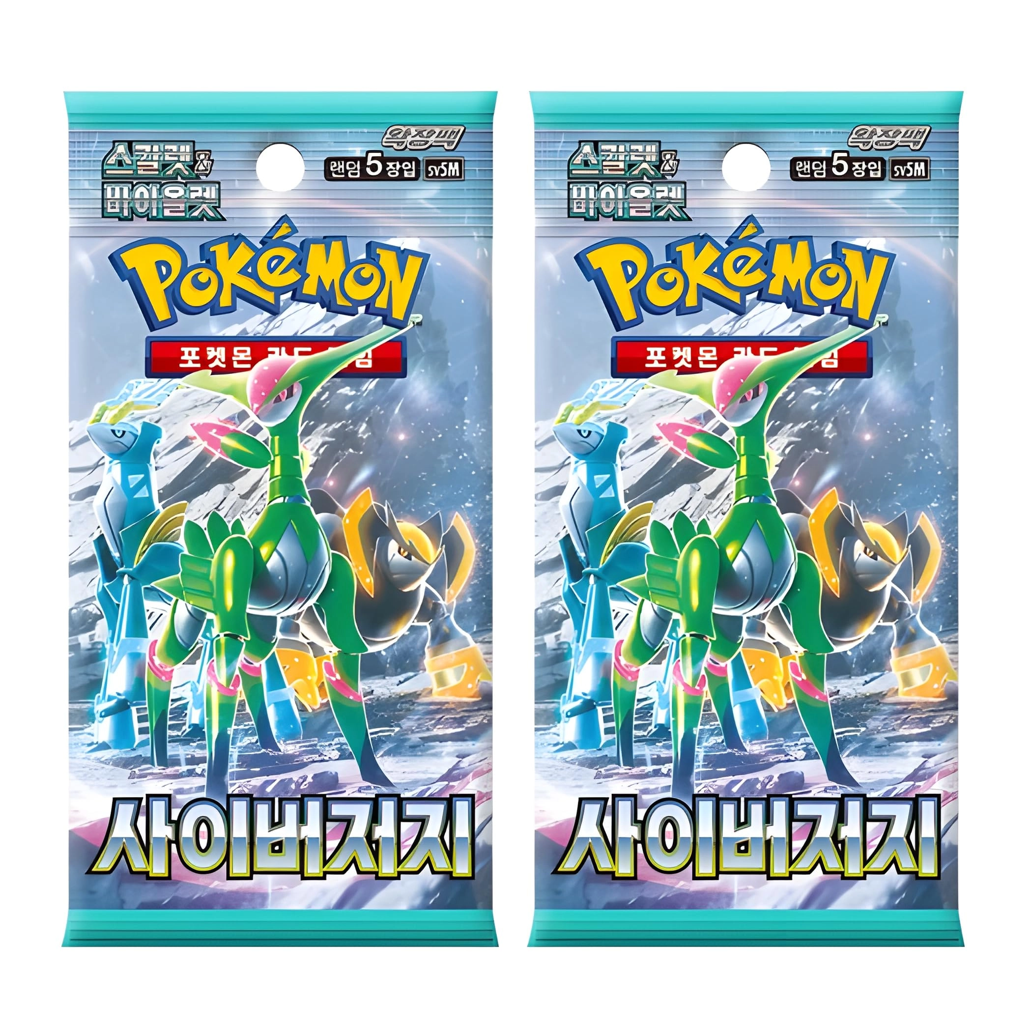 Pokémon Temporal Forces Booster Pack - Korean 2x