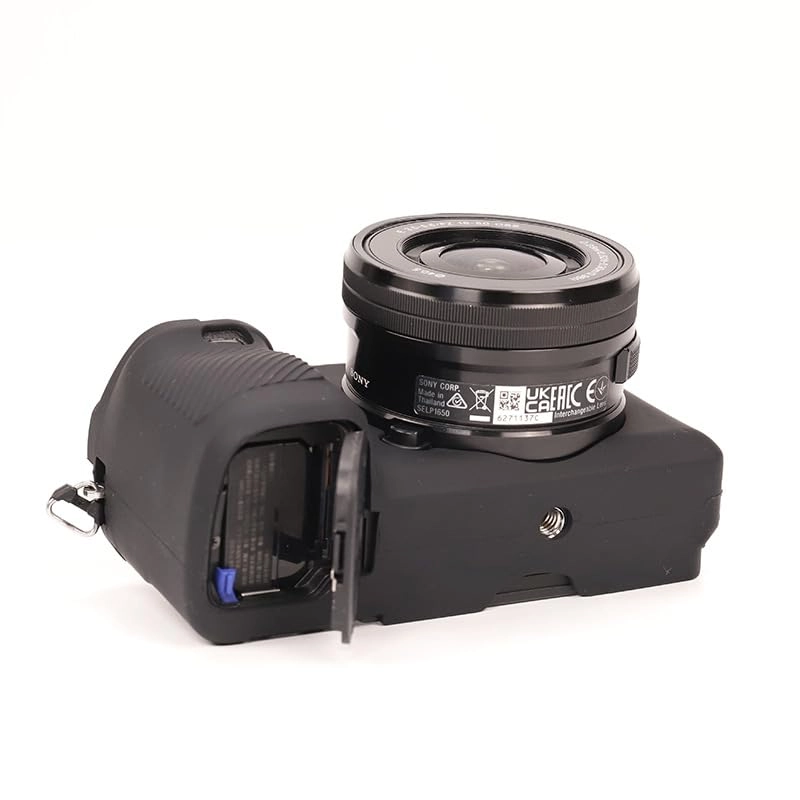Camera Case Compatible with Sony Alpha A6100 A6300 A6400 - A6100 A6300 A6400 Soft Silicone Protective Shell