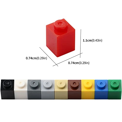 1x1 Bricks - 600 pcs