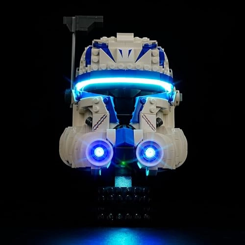 Led Light Kit - for Lego 75349 Helmet Compatible with Lego 76240