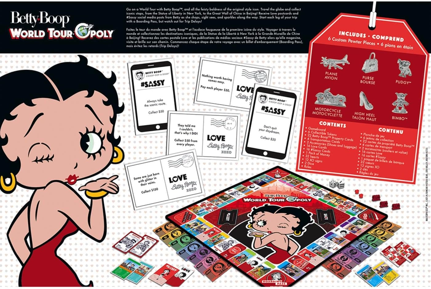 Betty Boop World Tour-Opoly