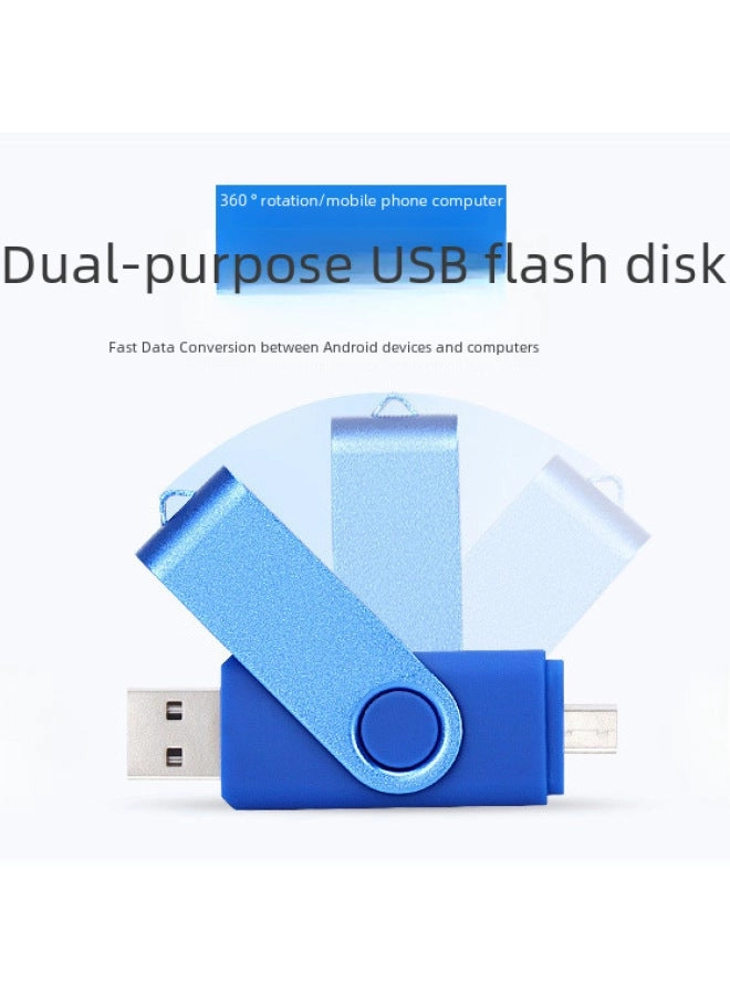 Metal Rotating Mobile Phone Usb Flash Drive - 16gb 32gb 128GB