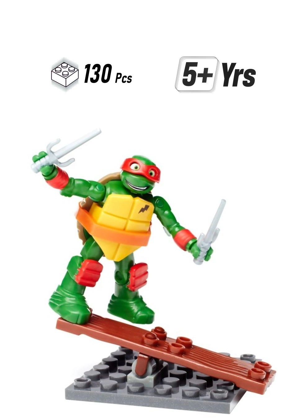 MEGA DPW76 - Teenage Mutant Ninja Turtles 130 pcs