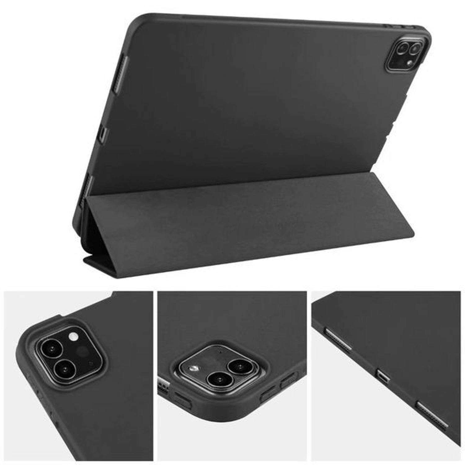 Honeycomb Fold Case with Screen Protector for iPad 11-inch