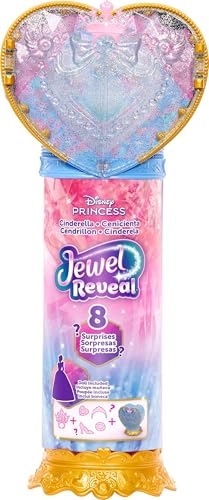 Cinderella Fashion Doll - Jewel Reveal 8 Surprises 9 Pieces